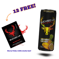 Weekly Deal - 12 FREE Bucked Up Samples With Energy 12pk!