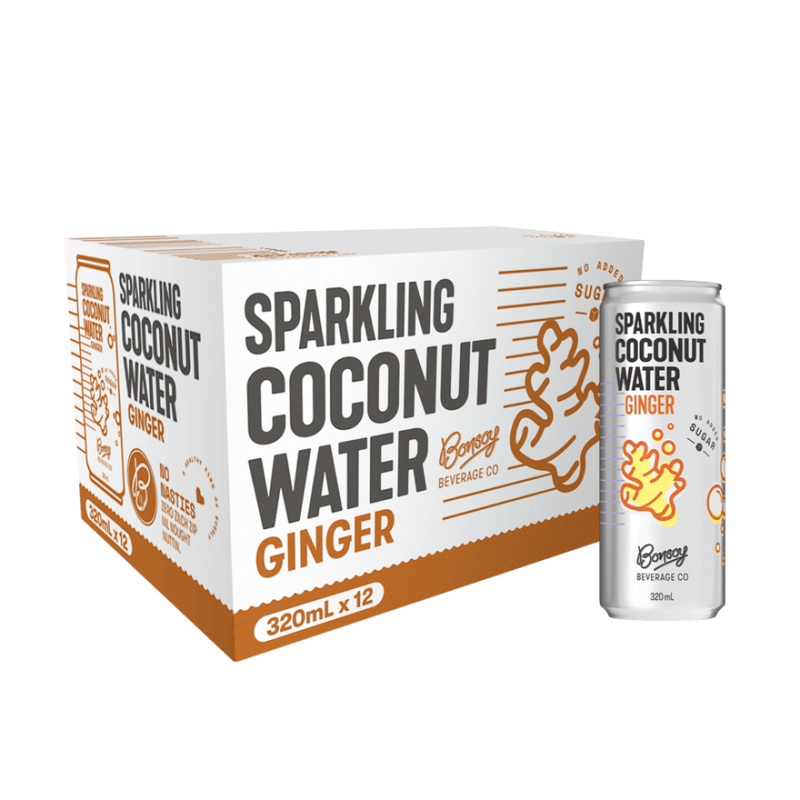 Load image into Gallery viewer, Bonsoy Sparkling Coconut Water
