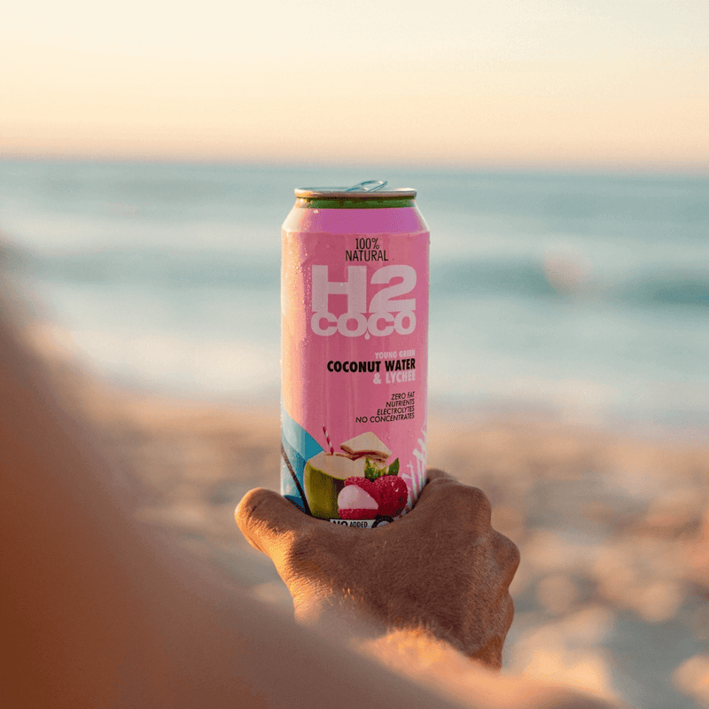 Load image into Gallery viewer, H2 Coco Pure Coconut Water &amp; Lychee
