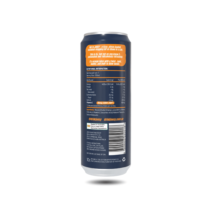 Load image into Gallery viewer, Coming Soon - JOOSY Sparkling Orange Juice
