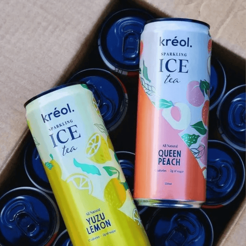 Load image into Gallery viewer, Kréol Sparkling Ice Tea
