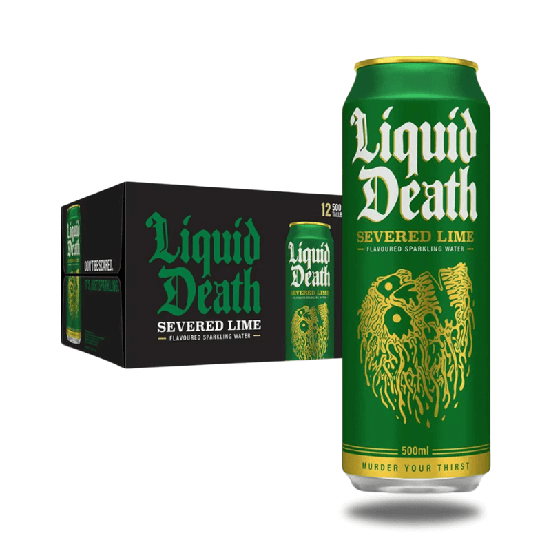 Load image into Gallery viewer, Liquid Death Flavoured Sparkling Water
