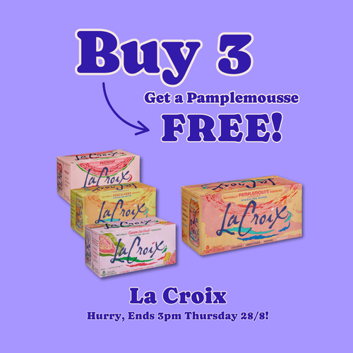 Buy 3 - Get Pamplemousse FREE!
