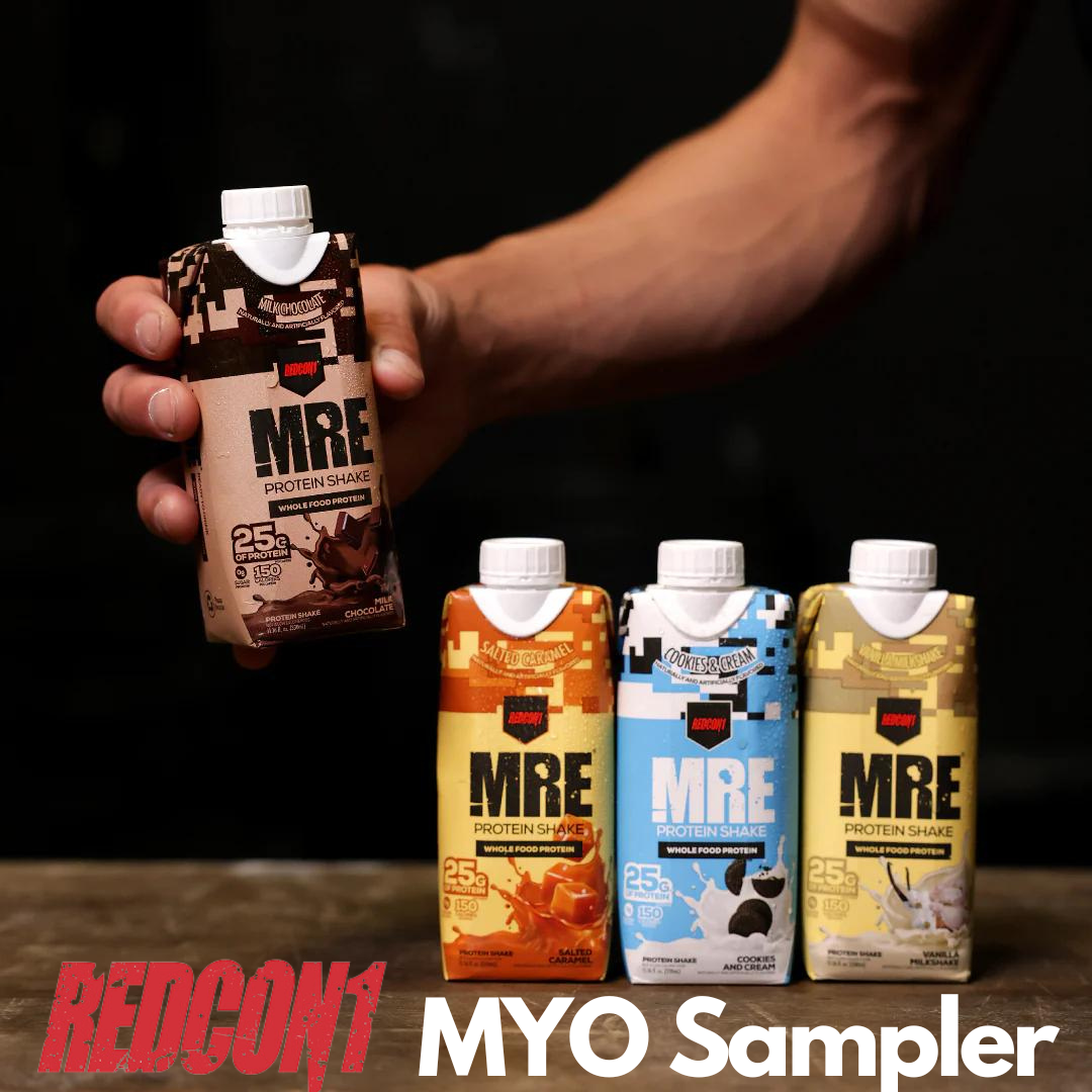 MYO Redcon1 MRE Protein Shake Sampler