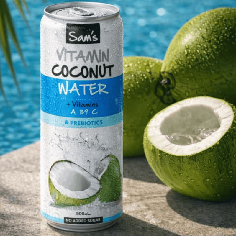 Load image into Gallery viewer, Sam's Vitamin Coconut Water
