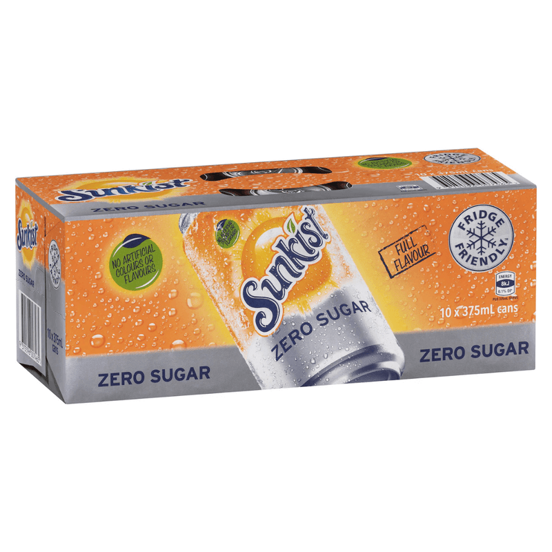 Load image into Gallery viewer, Sunkist Zero Sugar 10pk
