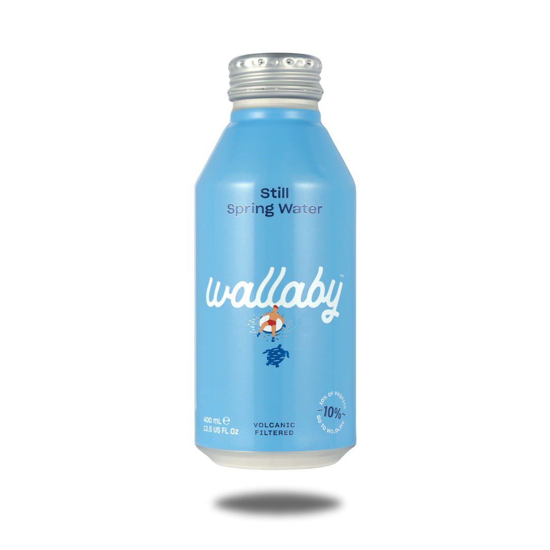 Wallaby Still Water - Aluminium Bottle – Hits Different