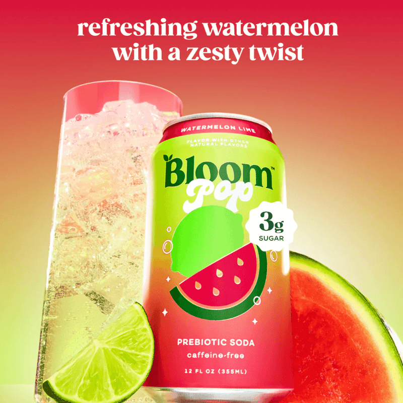 Load image into Gallery viewer, Bloom Pop Prebiotic Soda
