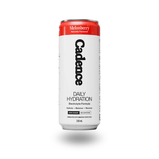 Cadence Daily Hydration electrolyte drink Melonberry 330ml can