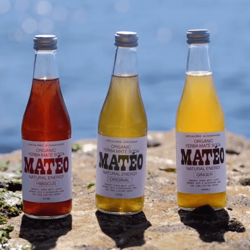 Load image into Gallery viewer, Matéo Sparkling Yerba Maté Soda (Bottles)
