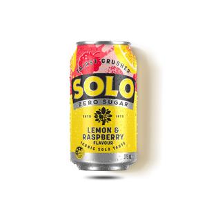 Solo Lemon & Raspberry (Zero Sugar)